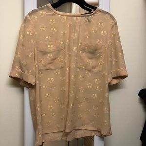 Marc by Marc Jacobs Galaxy Flower Silk Top